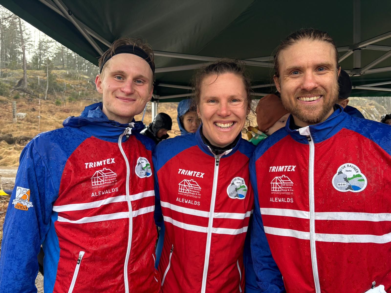 image: Tre på pallen i skogspremiären!