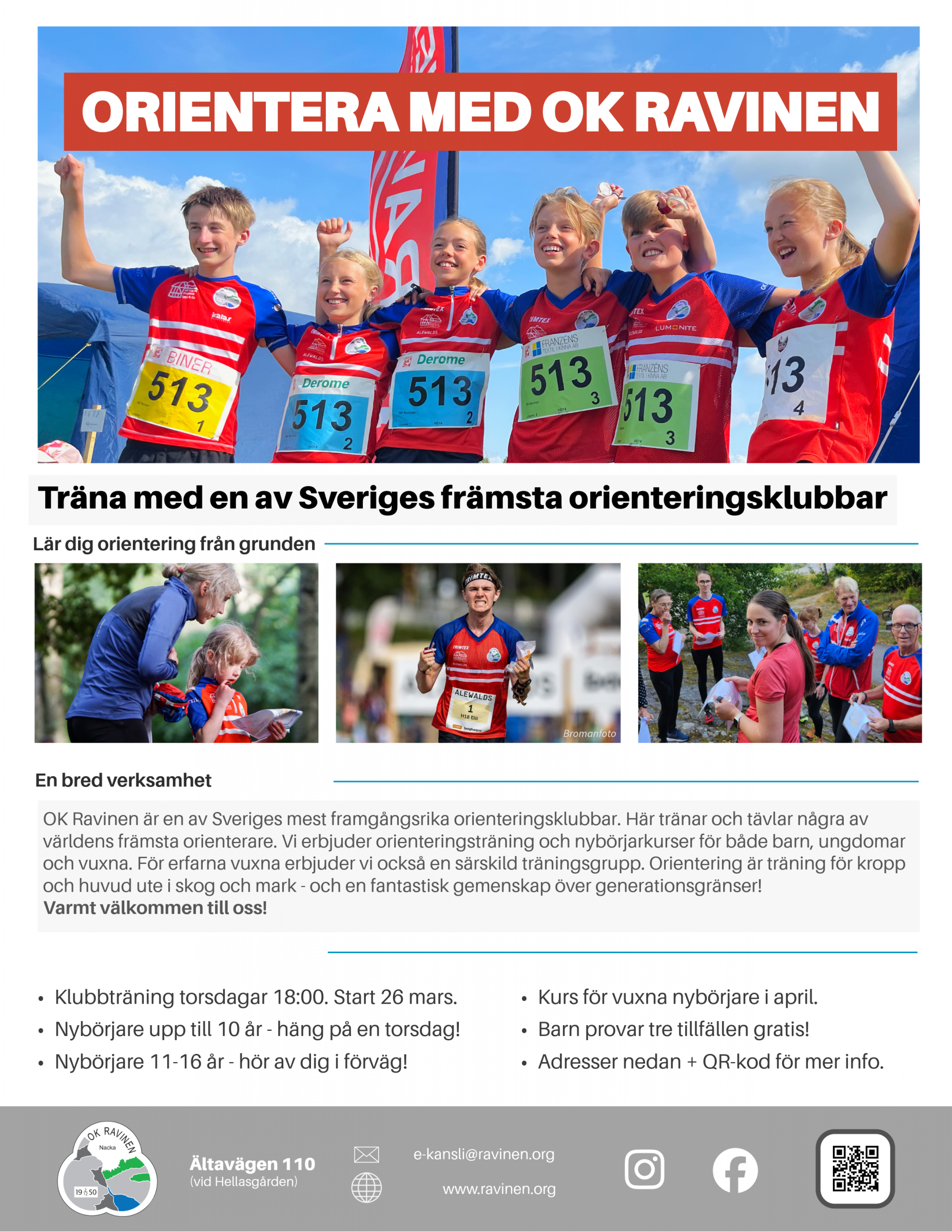 image: Orientera med OK Ravinen