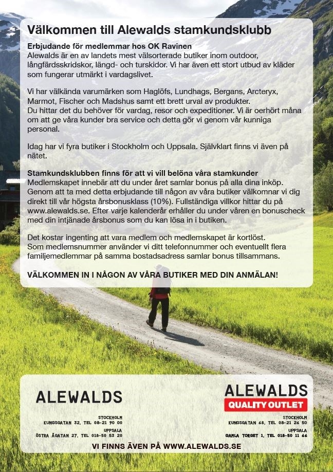 image: Alewalds - erbjudande till klubbmedlemmar